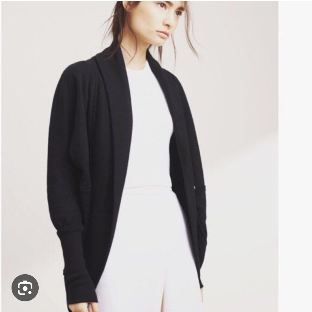 Aritzia Heather Black Diderot Sweater